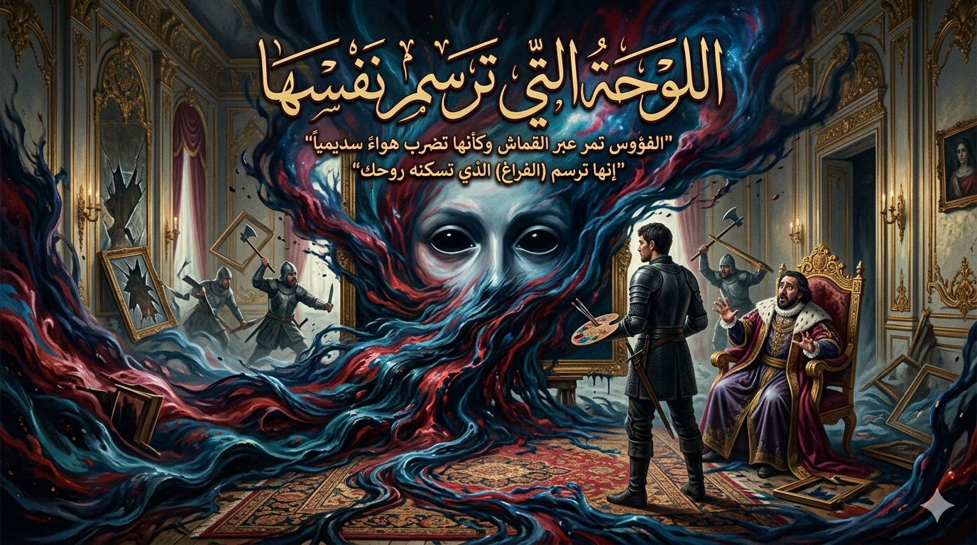 اللوحة التي ترسم نفسها